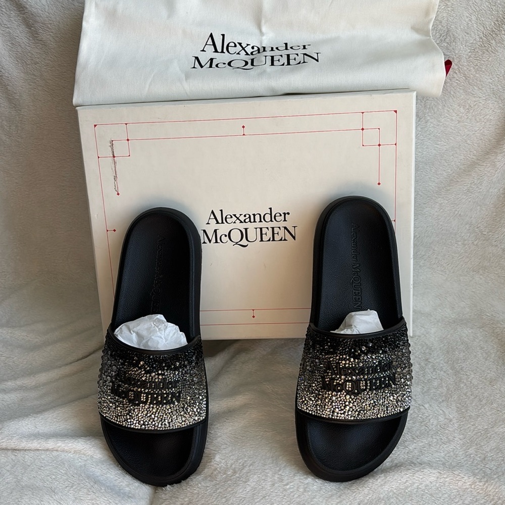Alexander McQueen slides